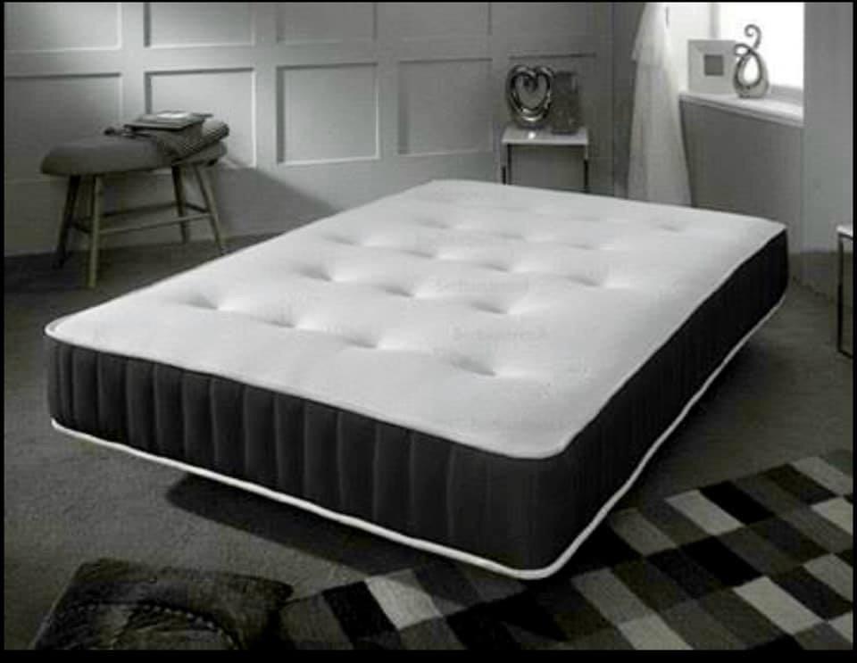 Essentials Divan Bed Set With Sprung Memory Foam Mattress - Divan Bed Warehouse
